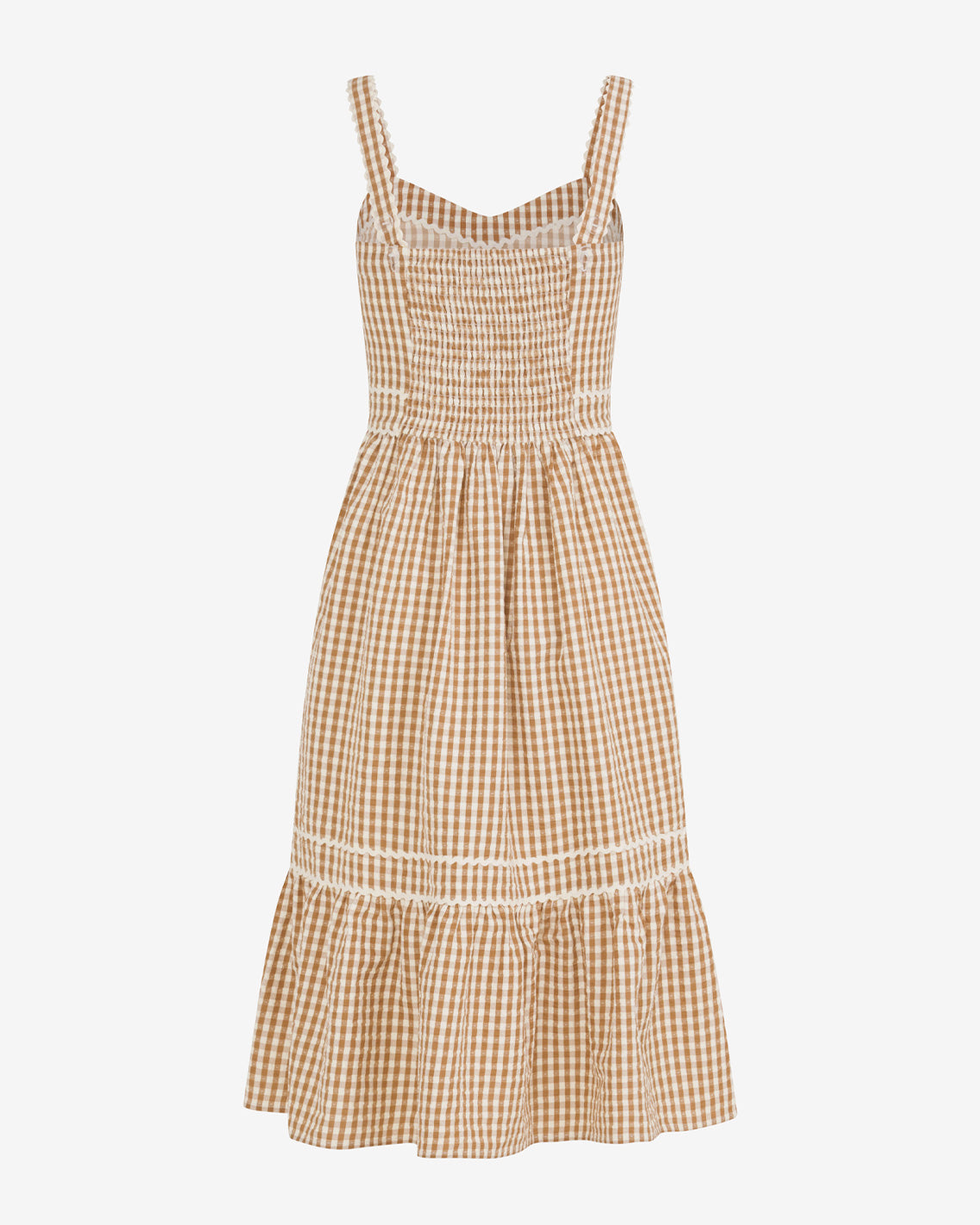 Draper James Tan Dani Midi Dress