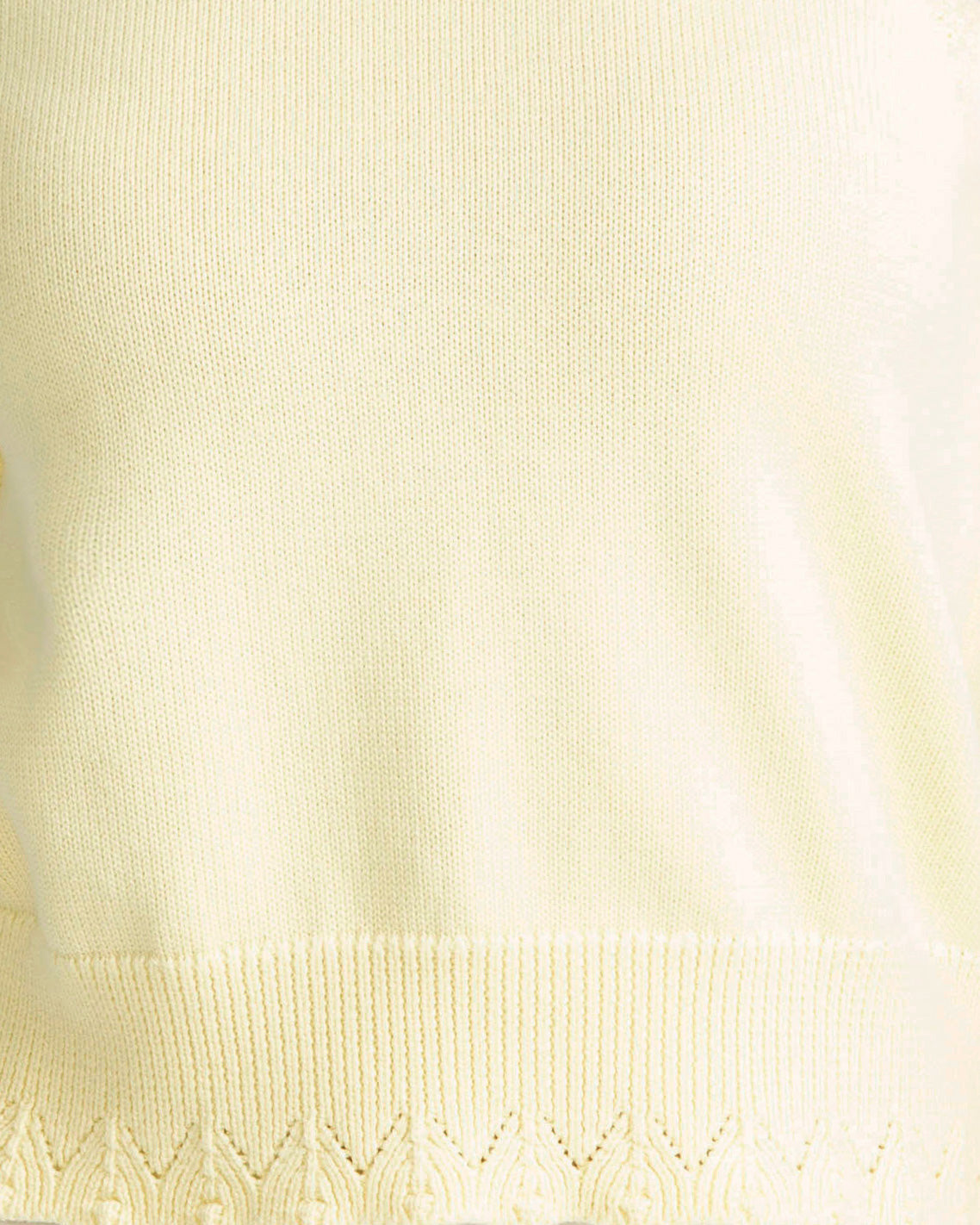 Draper James Yellow Spring Sweater in Flan