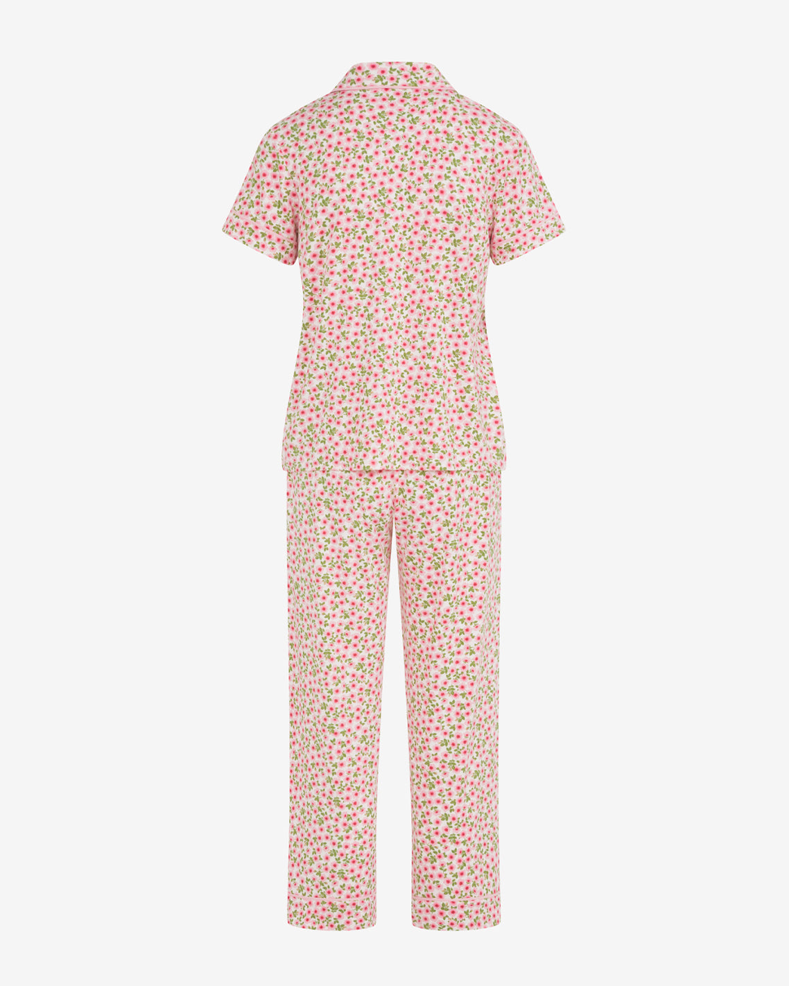 Draper James Pink Multi Short Sleeve Linda in Wild Rose