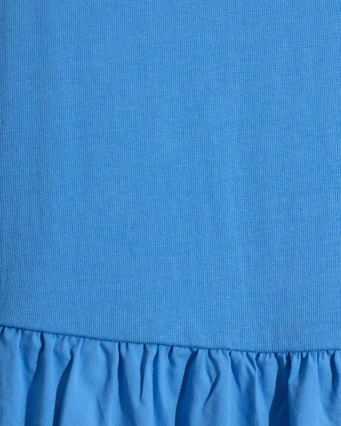 Draper James Light Blue Lila Mixed Media Midi Dress in Light Blue