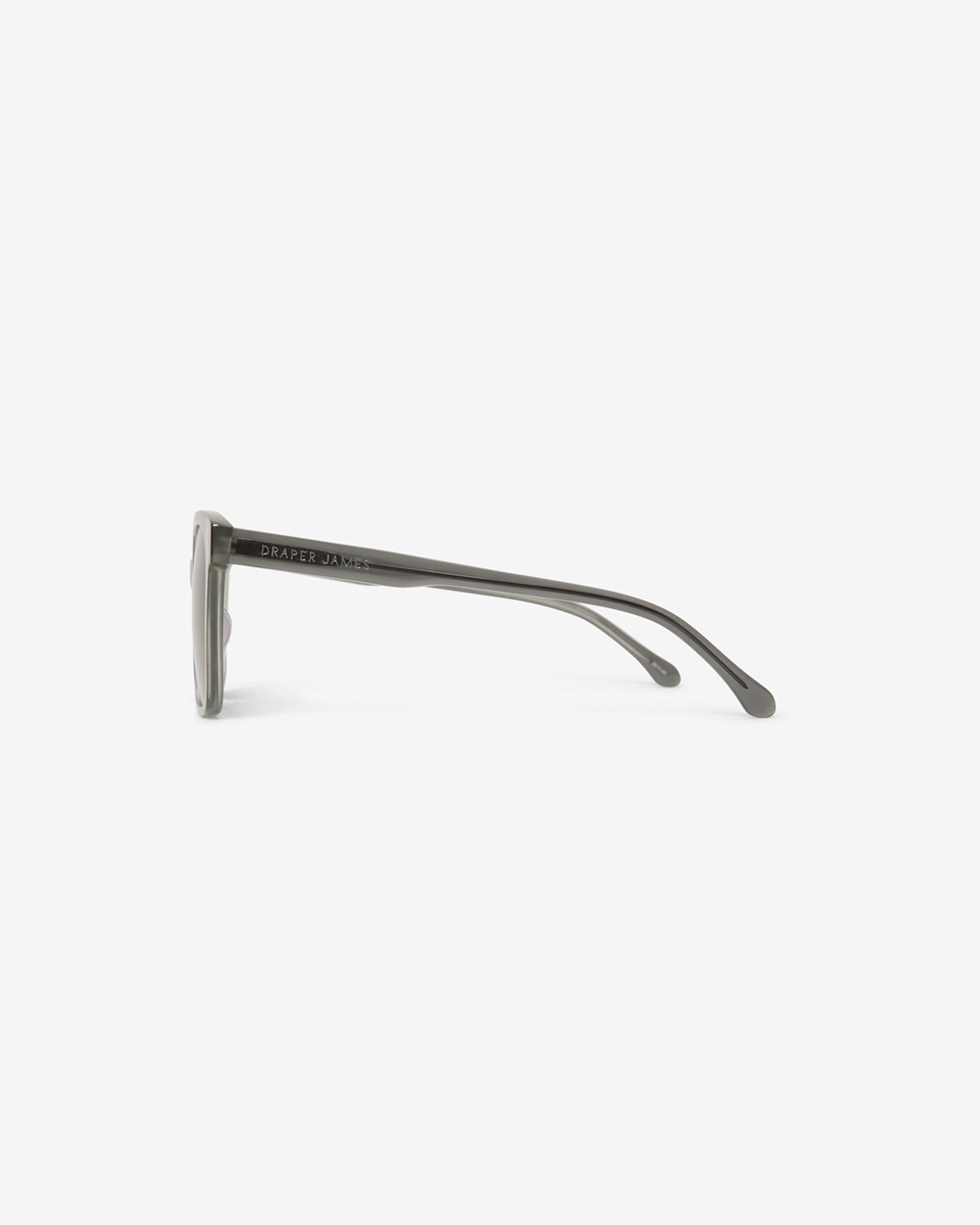 Draper James Black/White Sunglasses in Smoke Stripe