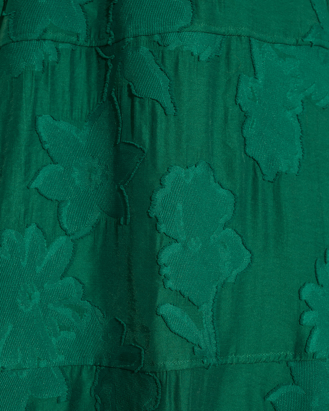 Draper James Green Elliston Midi Dress in Jacquard