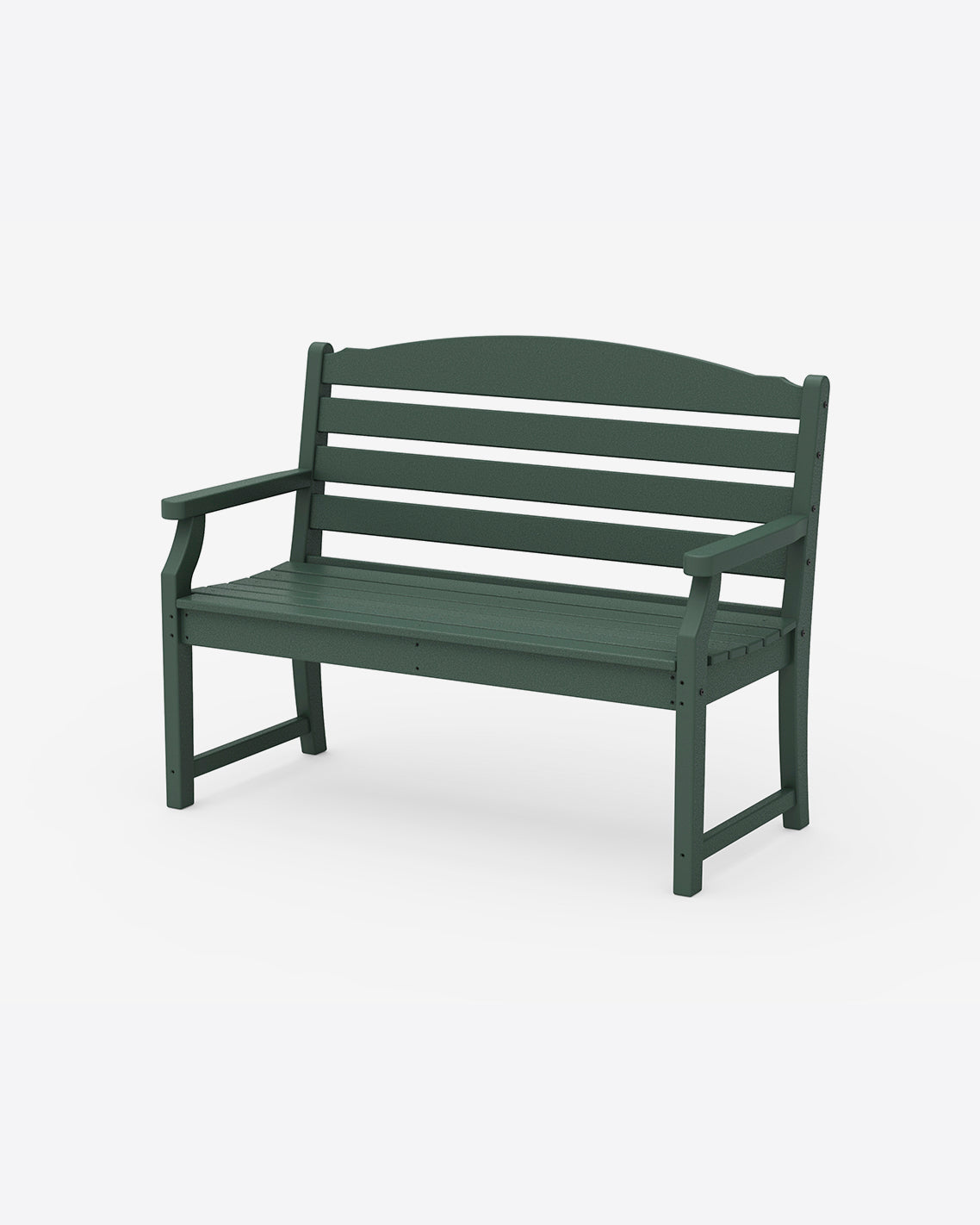 Draper James Forest Savannah 48" Bench in White