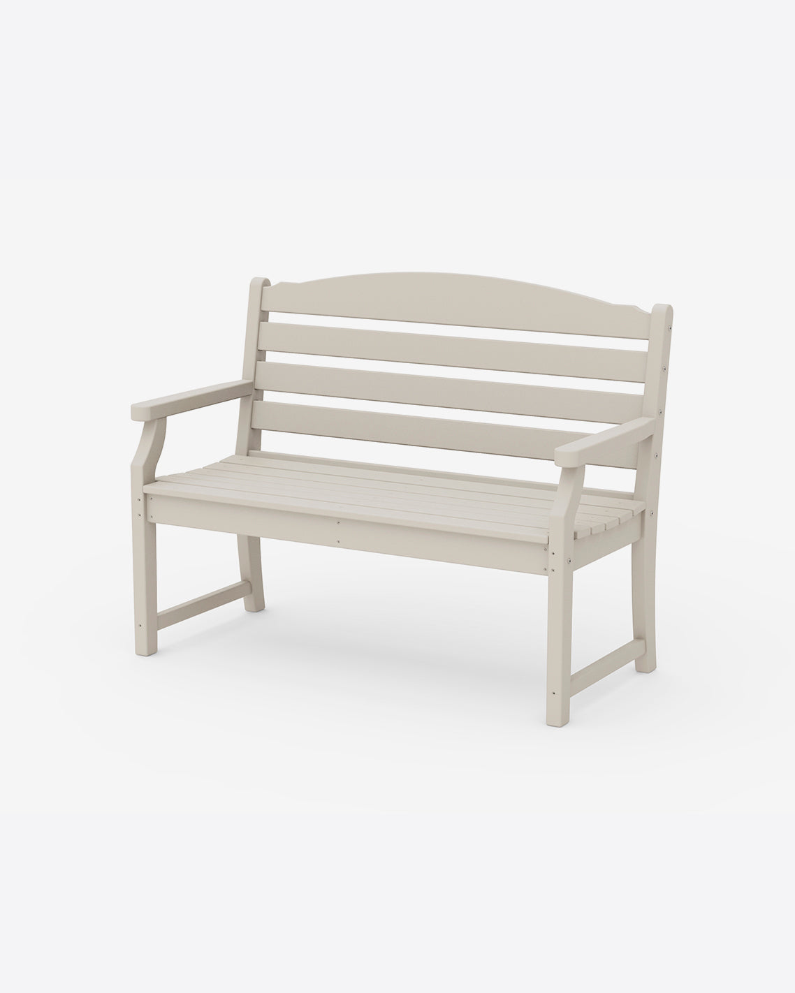 Draper James Sand Savannah 48" Bench in Blue