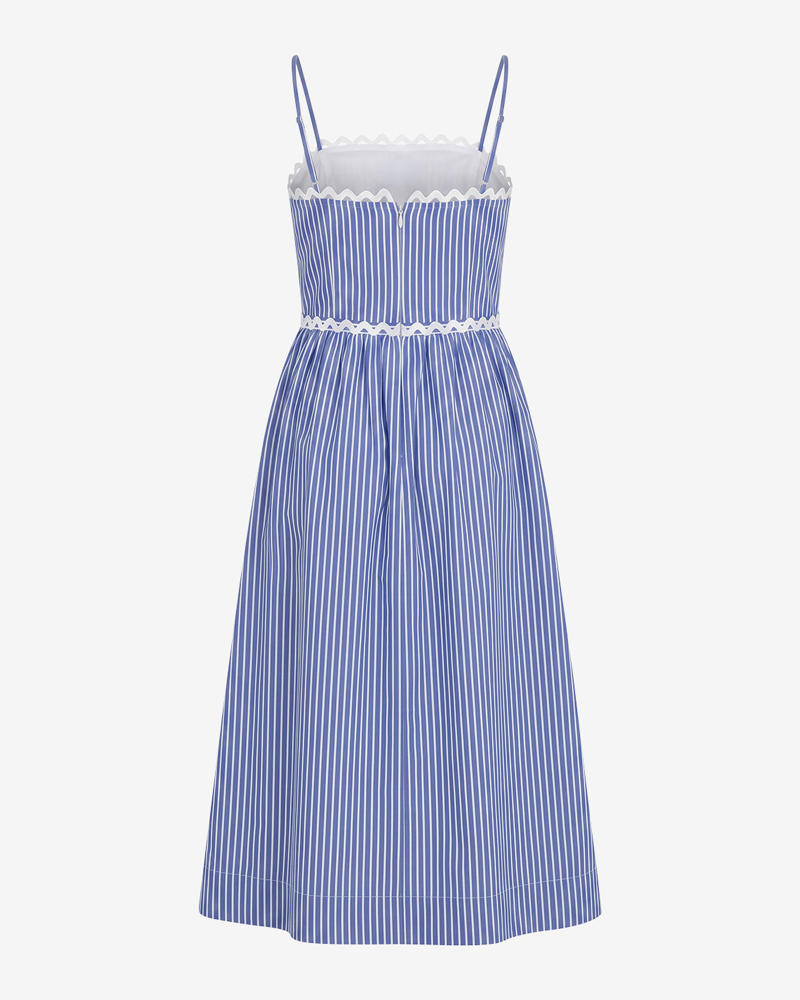 Draper James Nassau Navy Marley Midi Dress