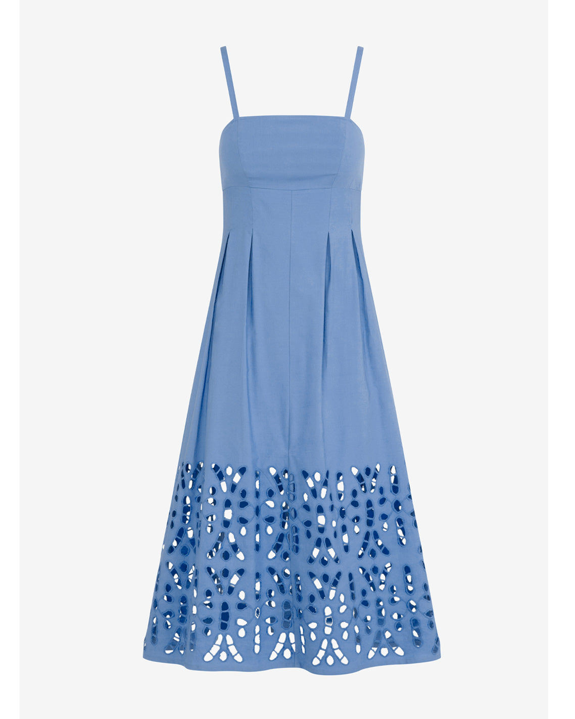 Draper James Blue Ada Midi Dress