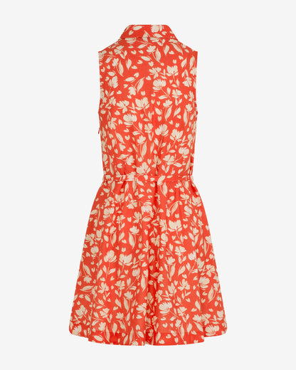 Draper James Red Cyrus Mini Dress in Floral Poppy