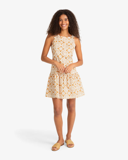 Draper James Gold Josie Button Down Dress