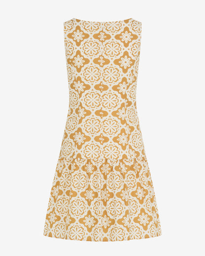 Draper James Gold Josie Button Down Dress