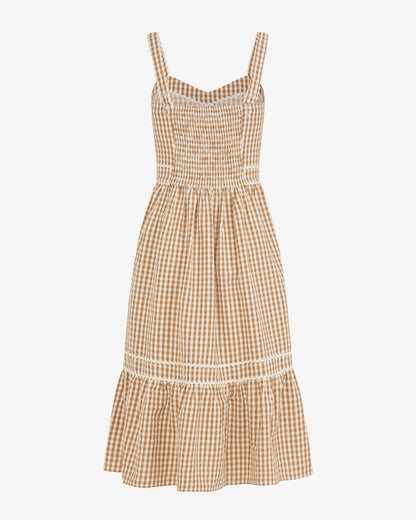 Draper James Tan Dani Midi Dress