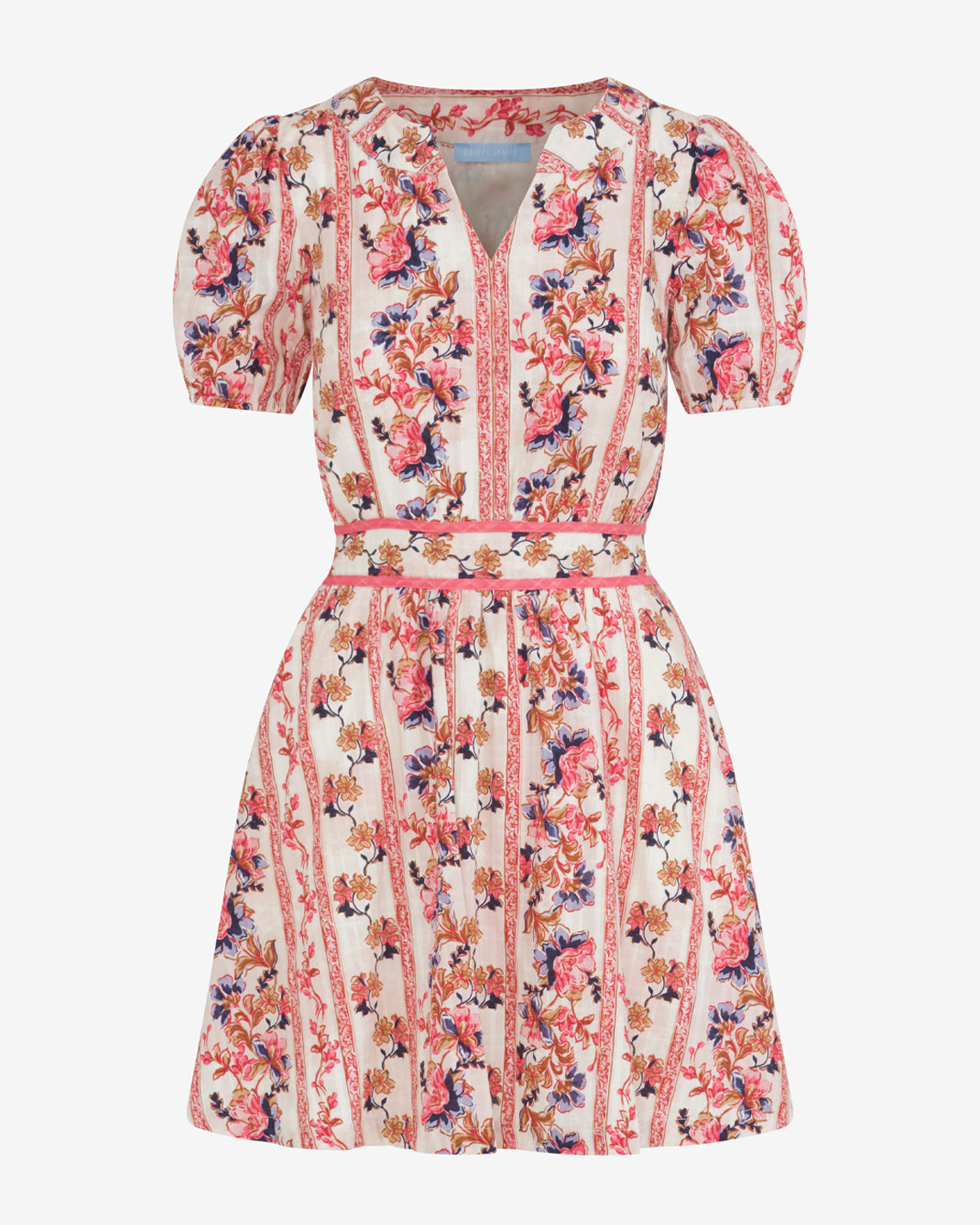 Draper James Fuschia Kim Mini Floral Dress