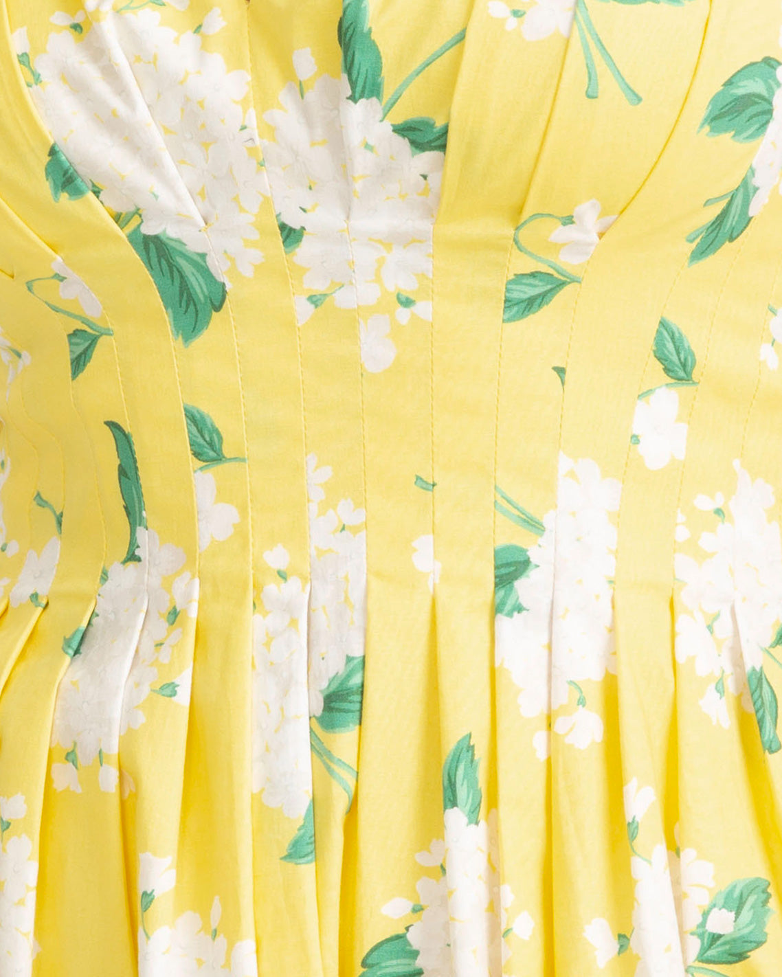 Draper James Yellow Lenny Mini Dress in Floral