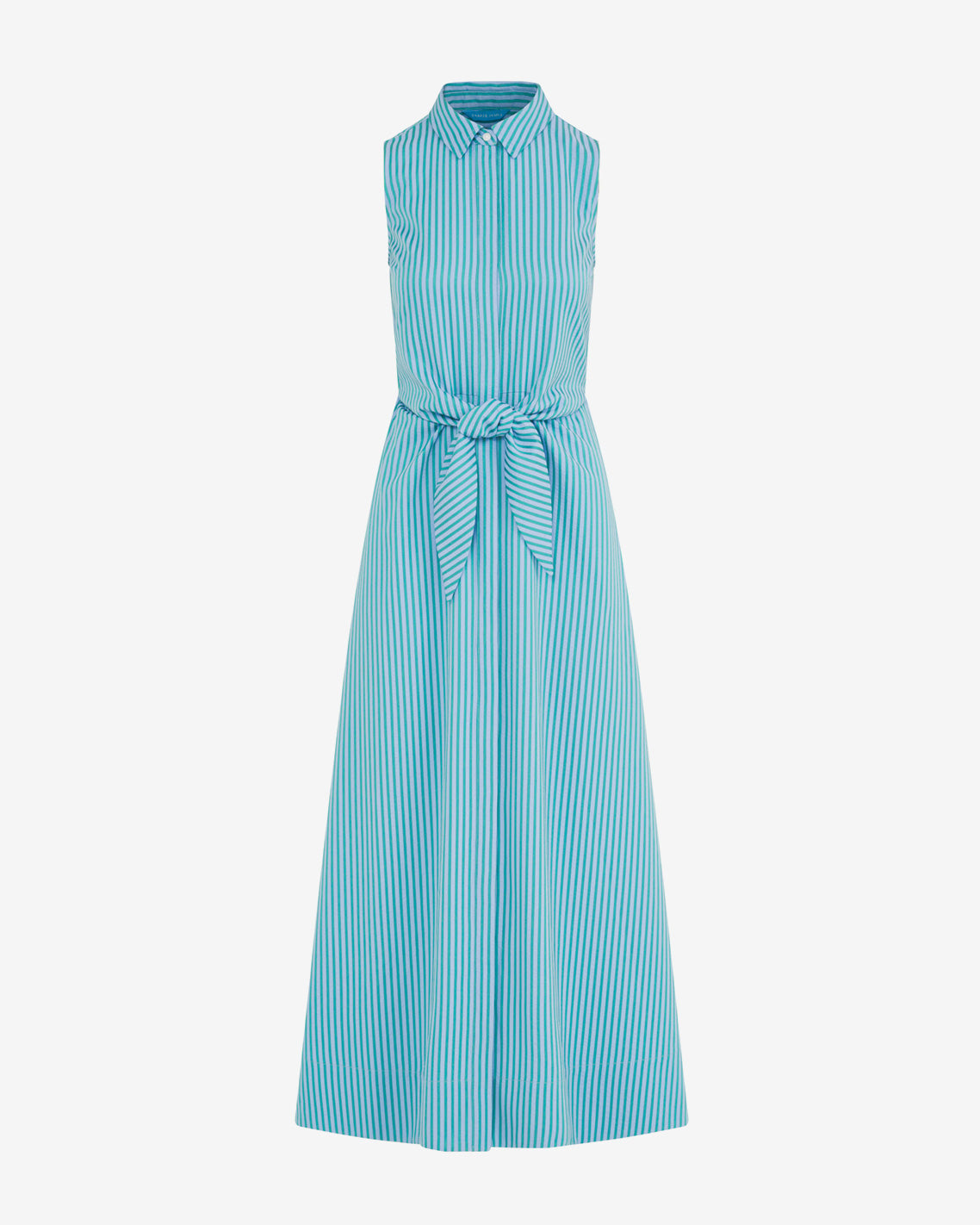 Draper James Multistripe Evangeline Dress in Seersucker Stripe