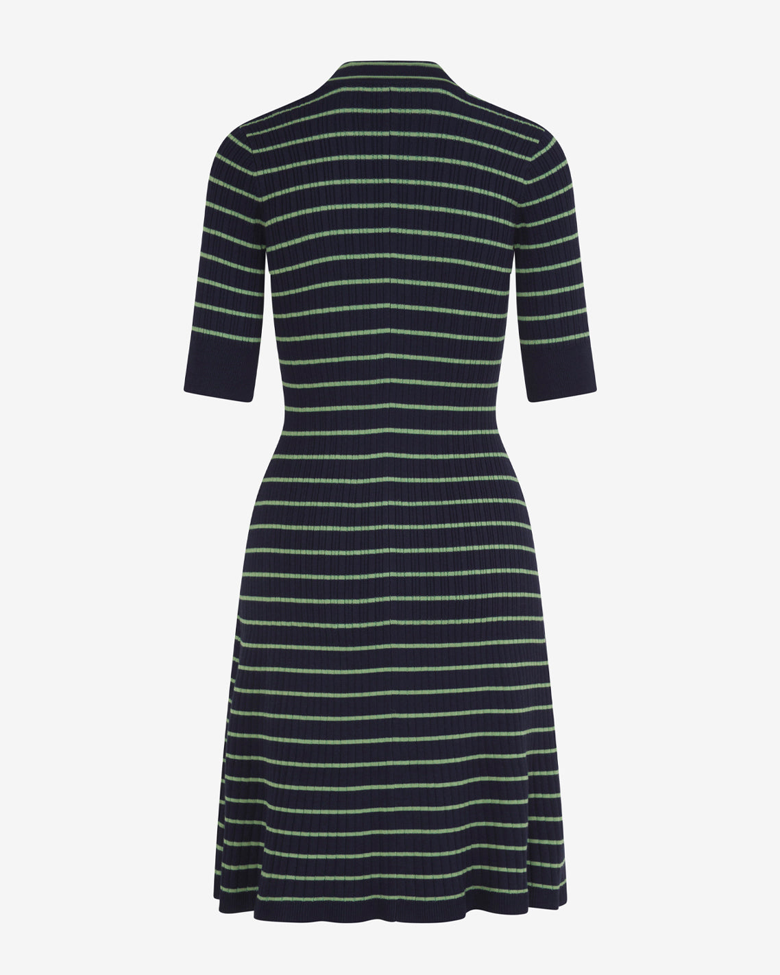 Draper James Blue Multi Judy Striped Knit Dress
