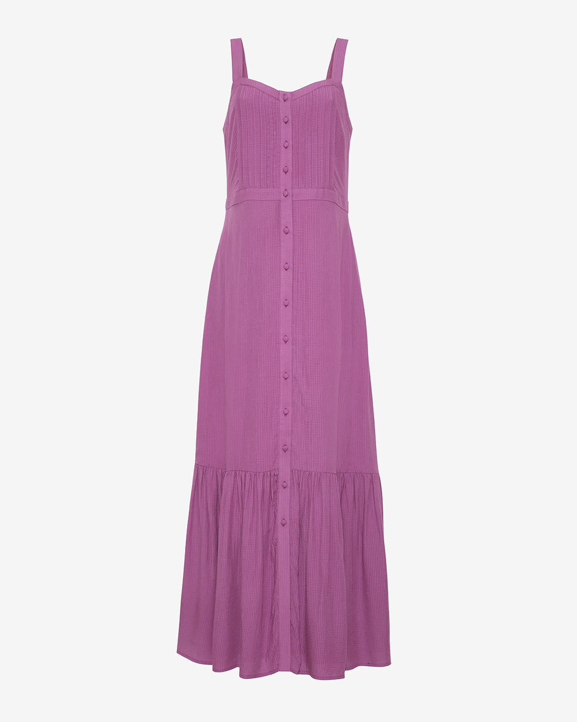 Draper James Purple Brynn Sleeveless Midi Dress in Amethyst