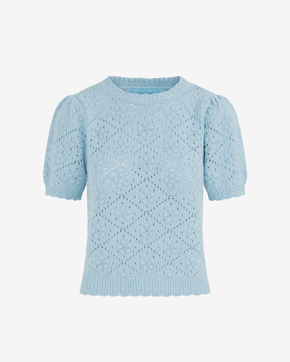 Draper James Powder Blue Short Sleeve Knit