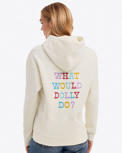 Draper James Magnolia White What Would Dolly Do Hoodie – Original