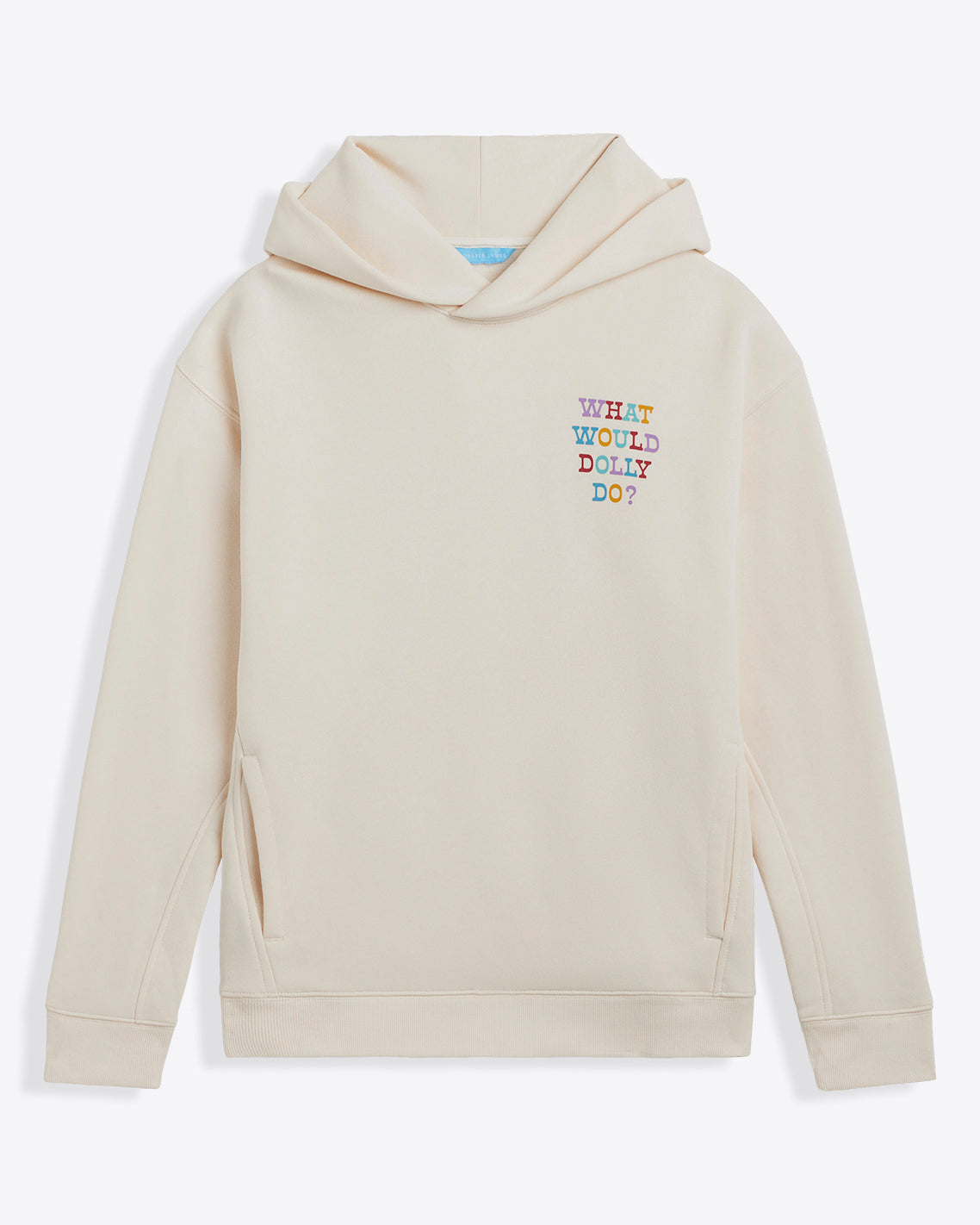 Draper James Magnolia White What Would Dolly Do Hoodie – Original