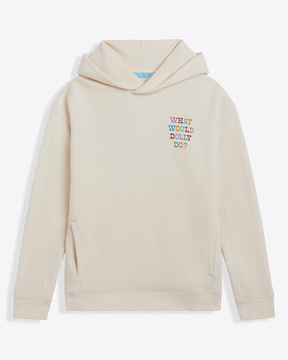 Draper James Magnolia White What Would Dolly Do Hoodie – Original