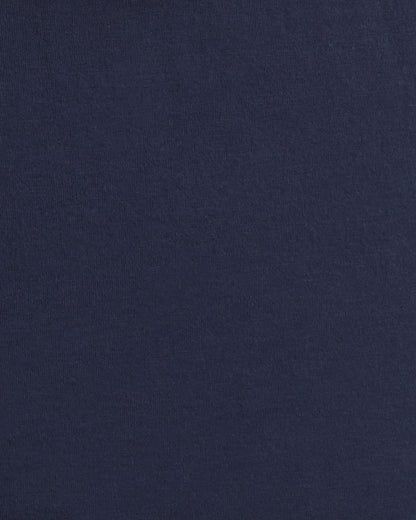 Draper James Nassau Navy Long-Sleeve Easy Knit Top in Navy