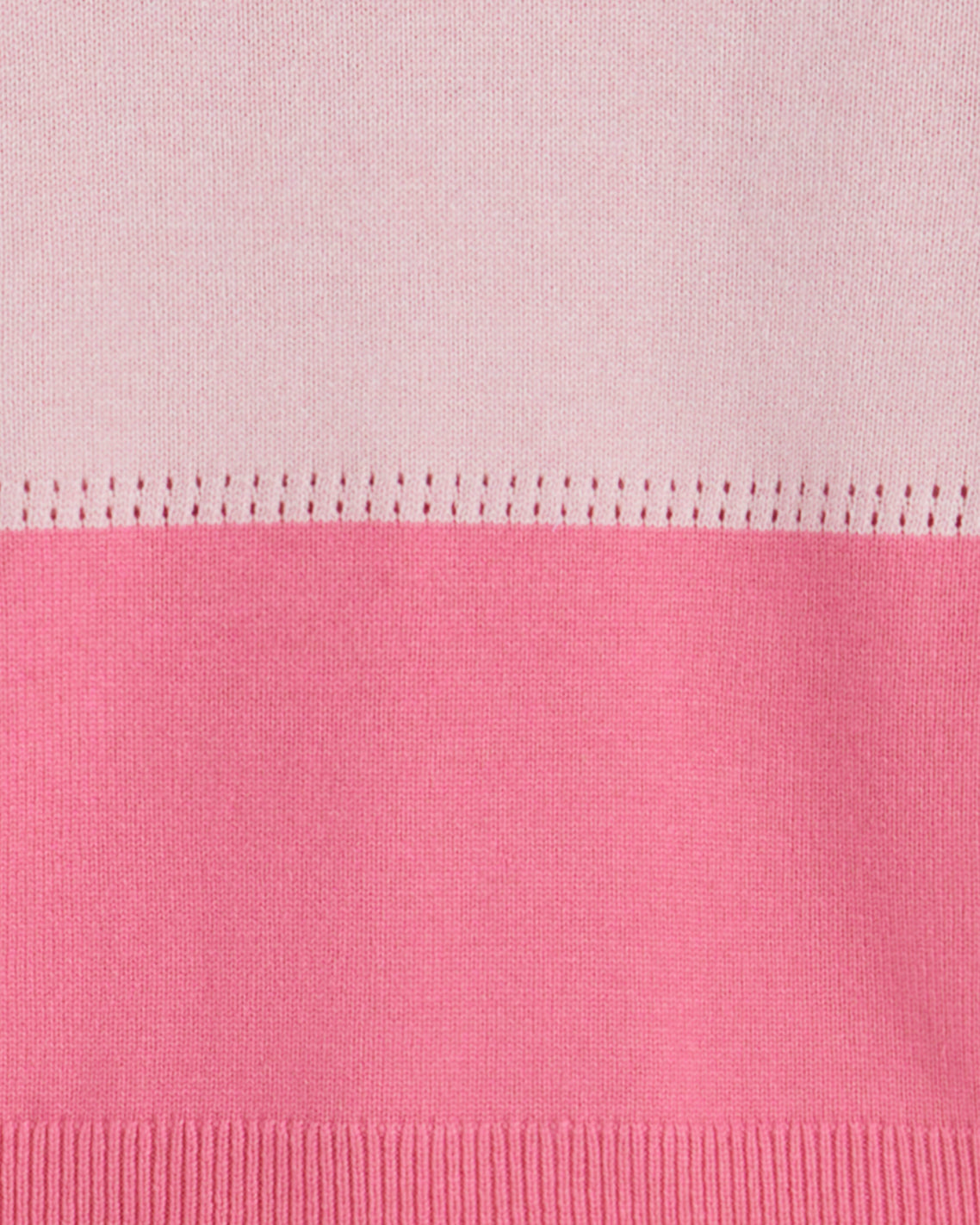 Draper James Pink Colorblock Crewneck Sweater – Original