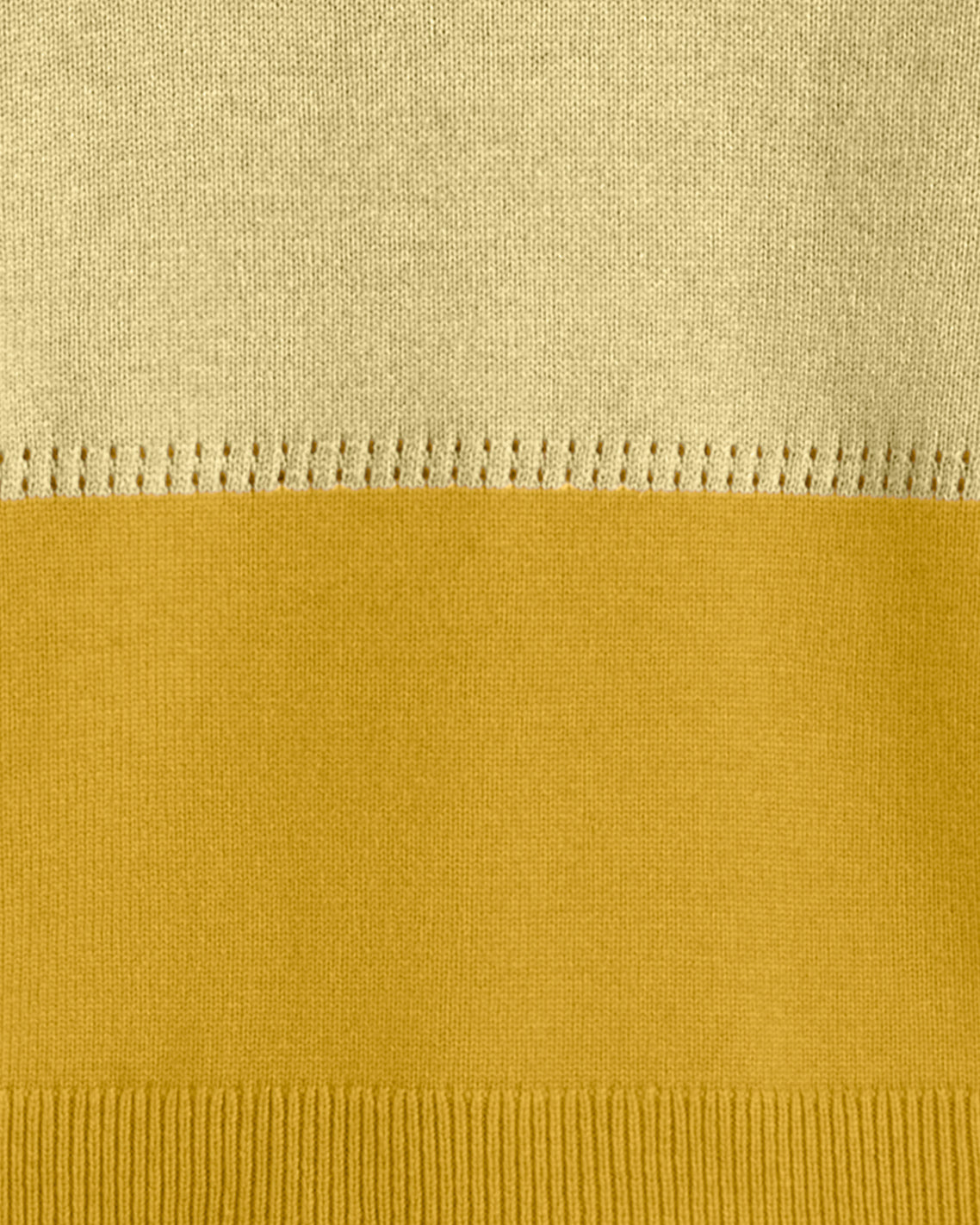 Draper James Yellow Colorblock Crewneck Sweater – Alternate Colorway