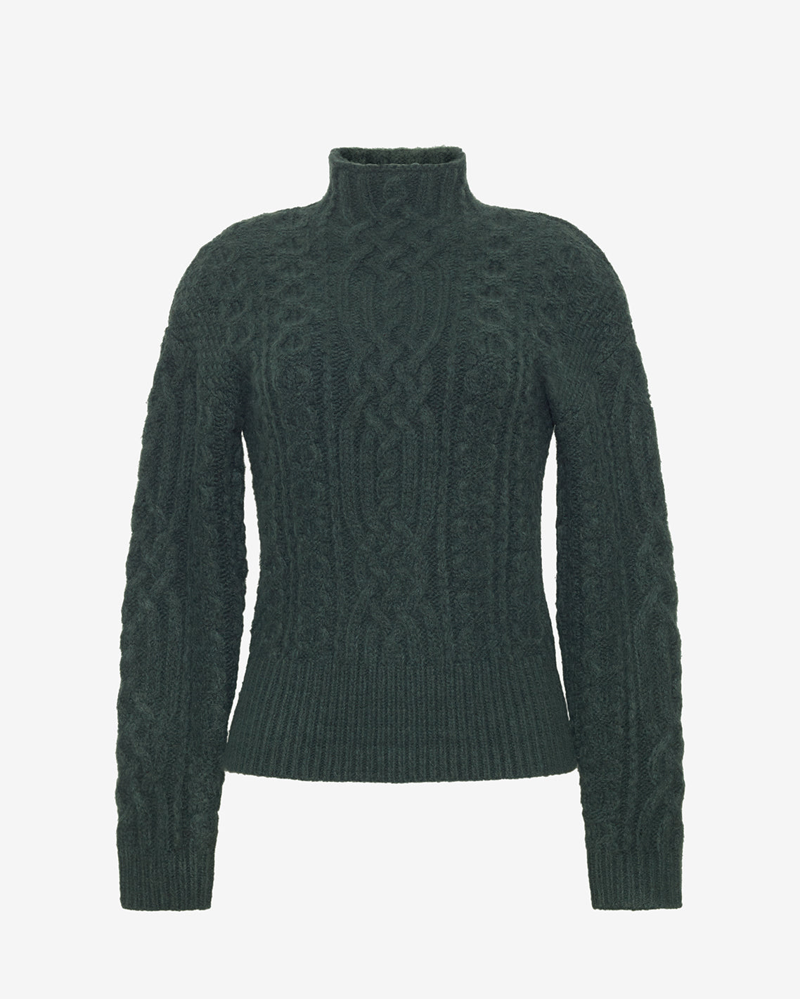 Draper James Sycamore Oversized Cable Funnel Neck Sweater – Classic