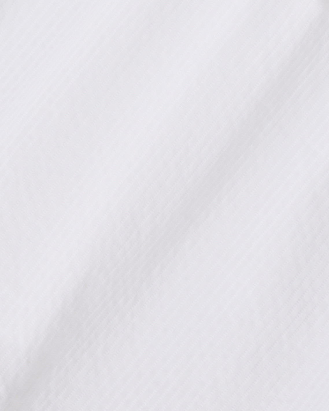 Draper James White Shirting Stripe Reyna Long-Sleeve Top in Textured Shirting Stripe