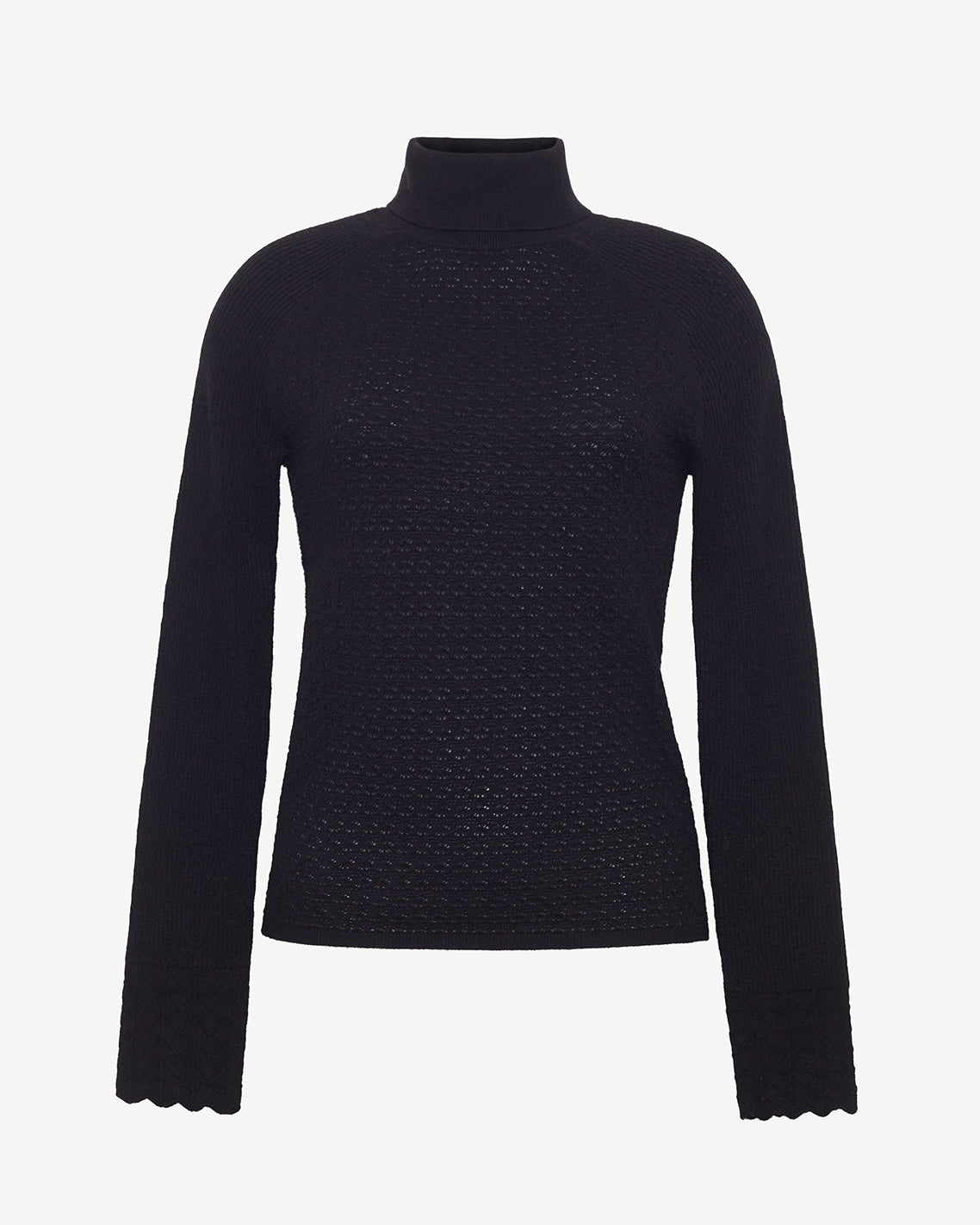 Draper James Black Lace Stitch Pullover – Alternate Color