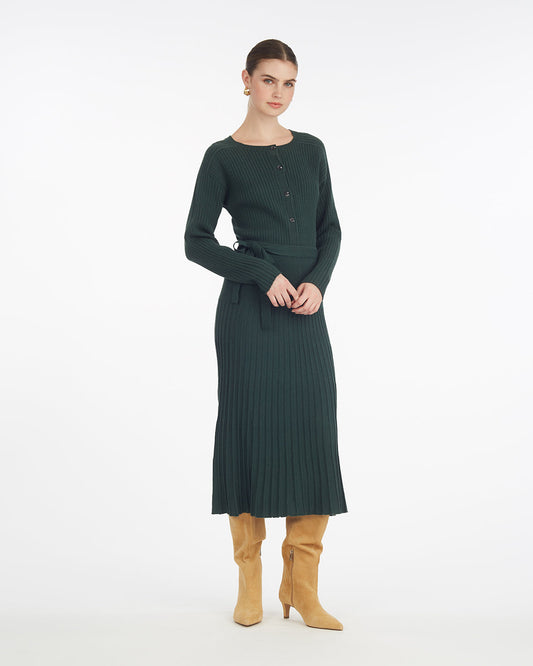Draper James Sycamore Luxe Cropped Rib Cardigan – Alternate Color