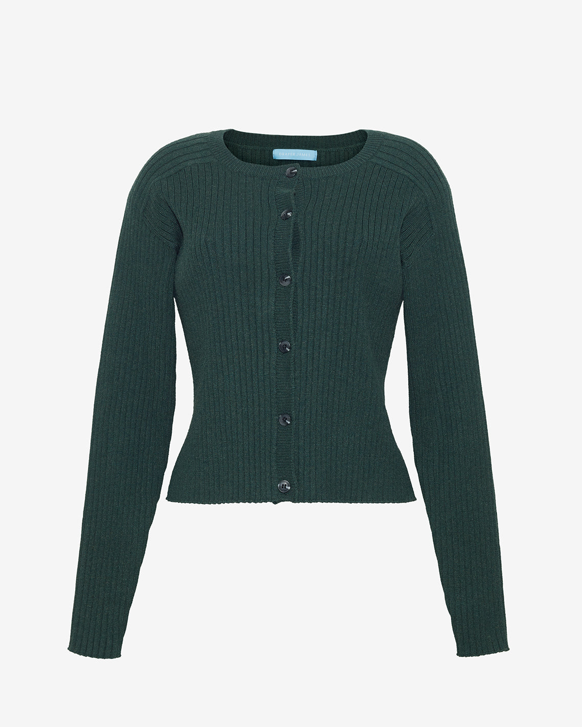 Draper James Sycamore Luxe Cropped Rib Cardigan – Alternate Color