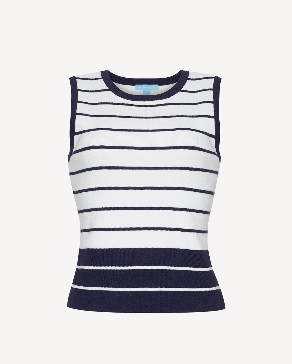 Draper James Magnolia White Sweater Tank Top | Women's Knit Tanks by Draper James