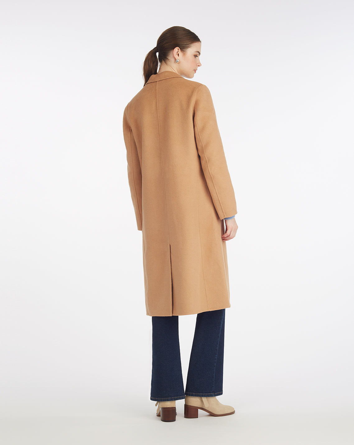 Draper James Camel Woods Coat in Camel