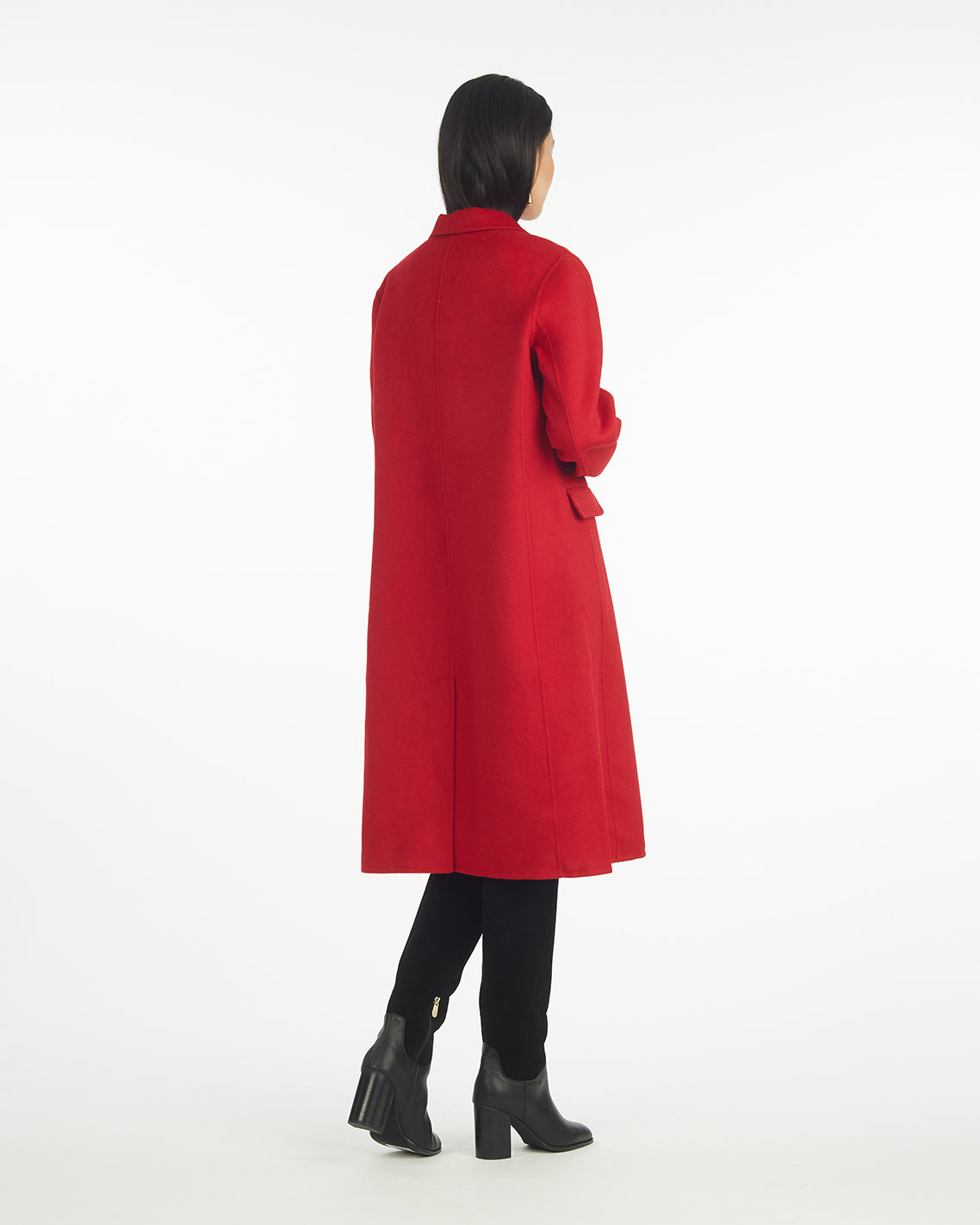 Draper James Red Woods Coat in Red
