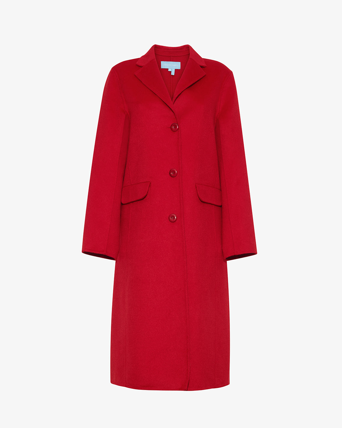 Draper James Red Woods Coat in Red