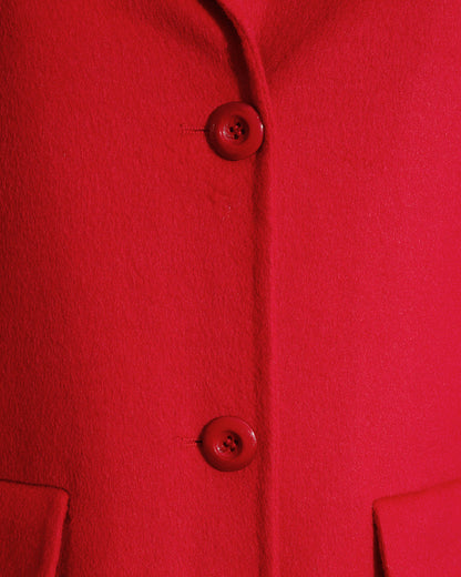 Draper James Red Woods Coat in Red
