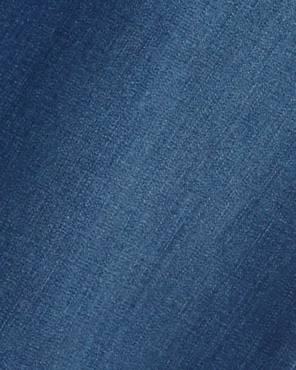 Draper James Dark Wash Button Front Denim Skirt