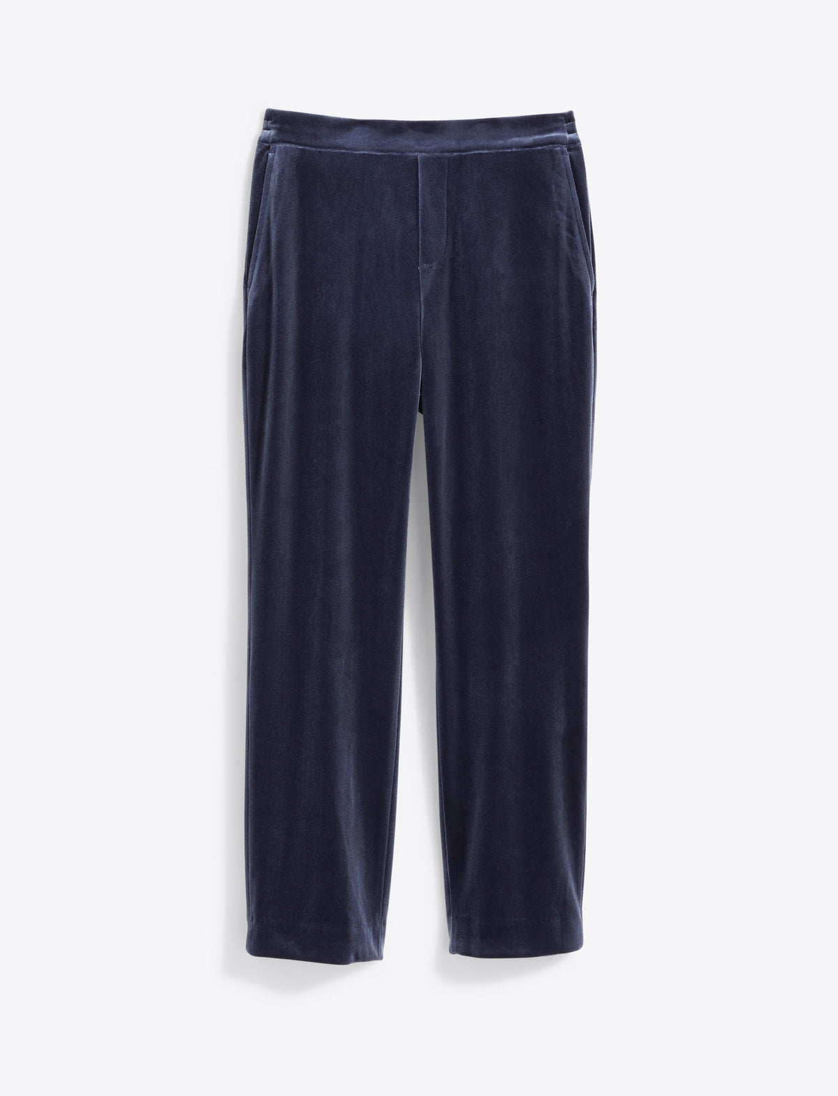 Draper James Nassau Navy Pull on Pants in Velvet
