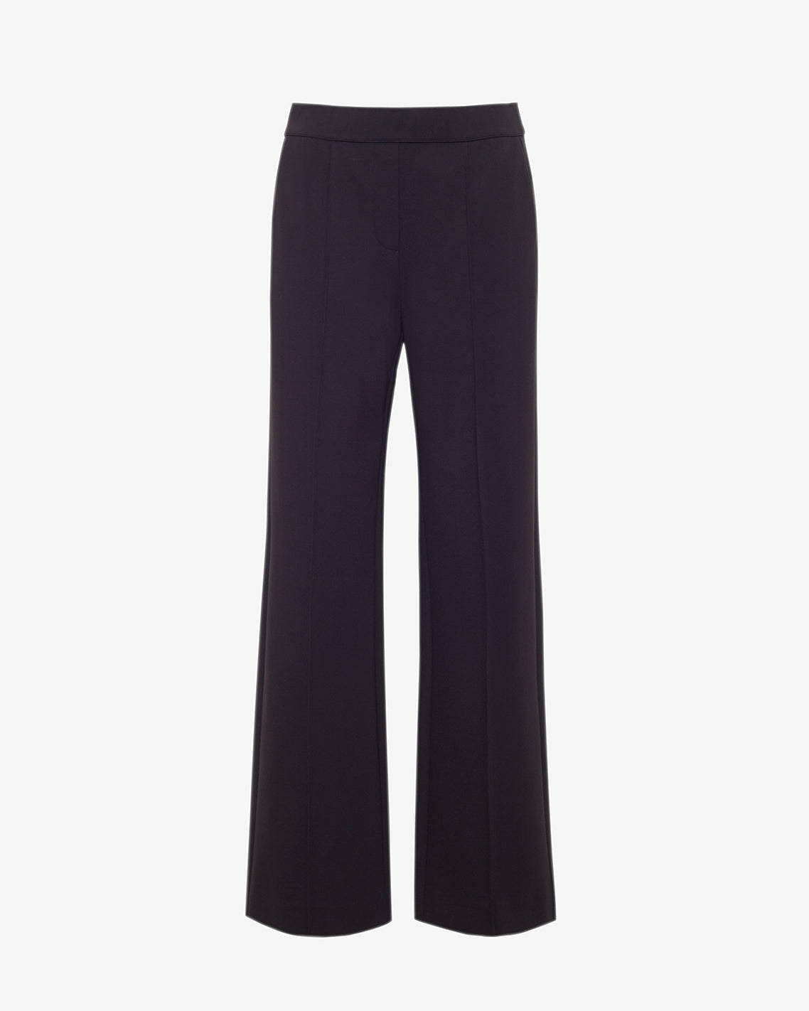 Draper James Black Flare Pants in Ponte – Classic Black