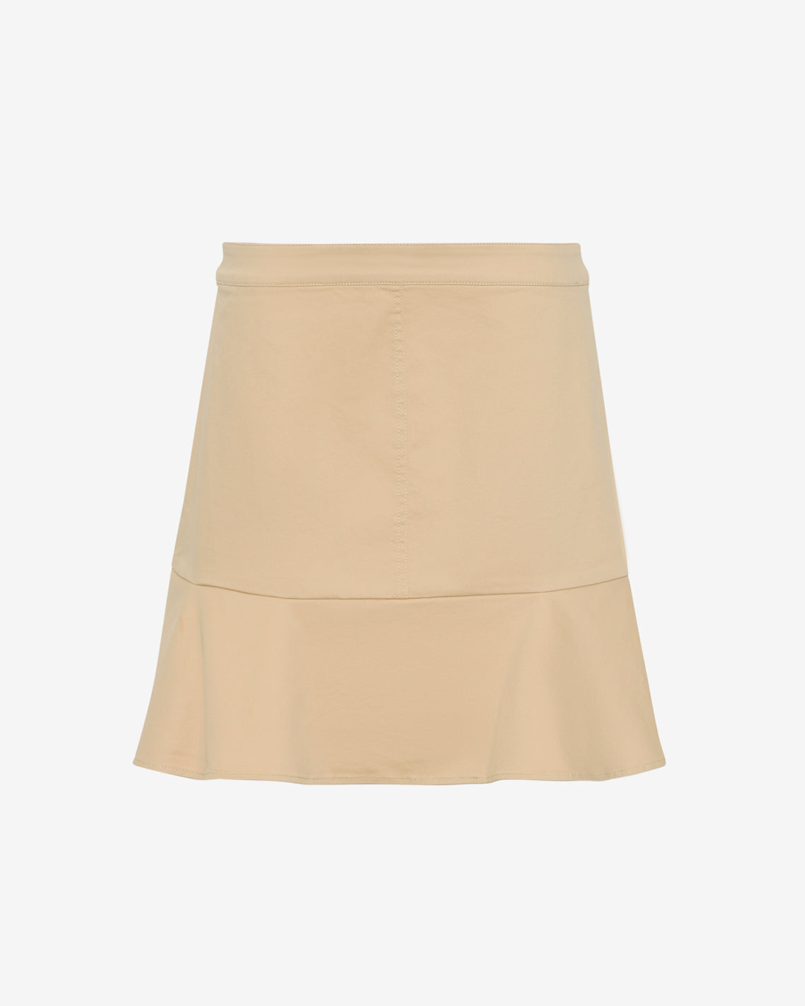 Draper James Croissant Peplum Mini Skirt in Croissant