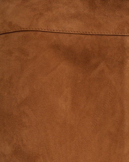 Draper James Brown Suede Mini Skirt | Women's Skirts by Draper James