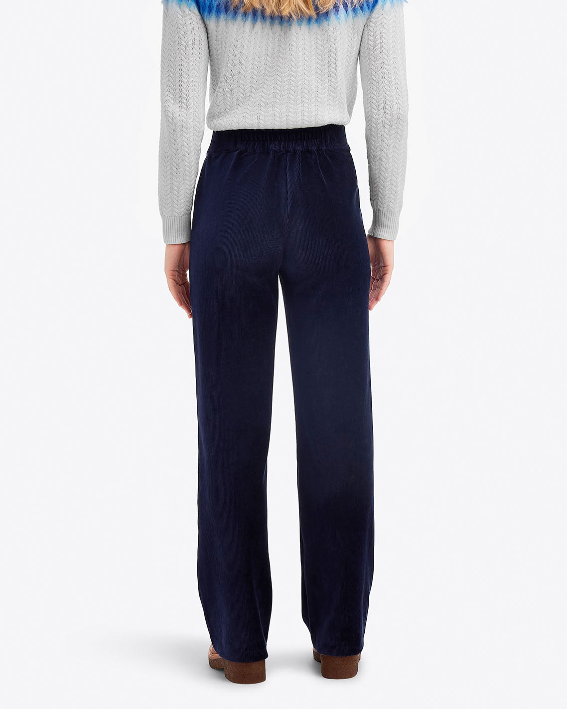 Draper James Nassau Navy Corduroy Pants | Women's Fall Pants by Draper James