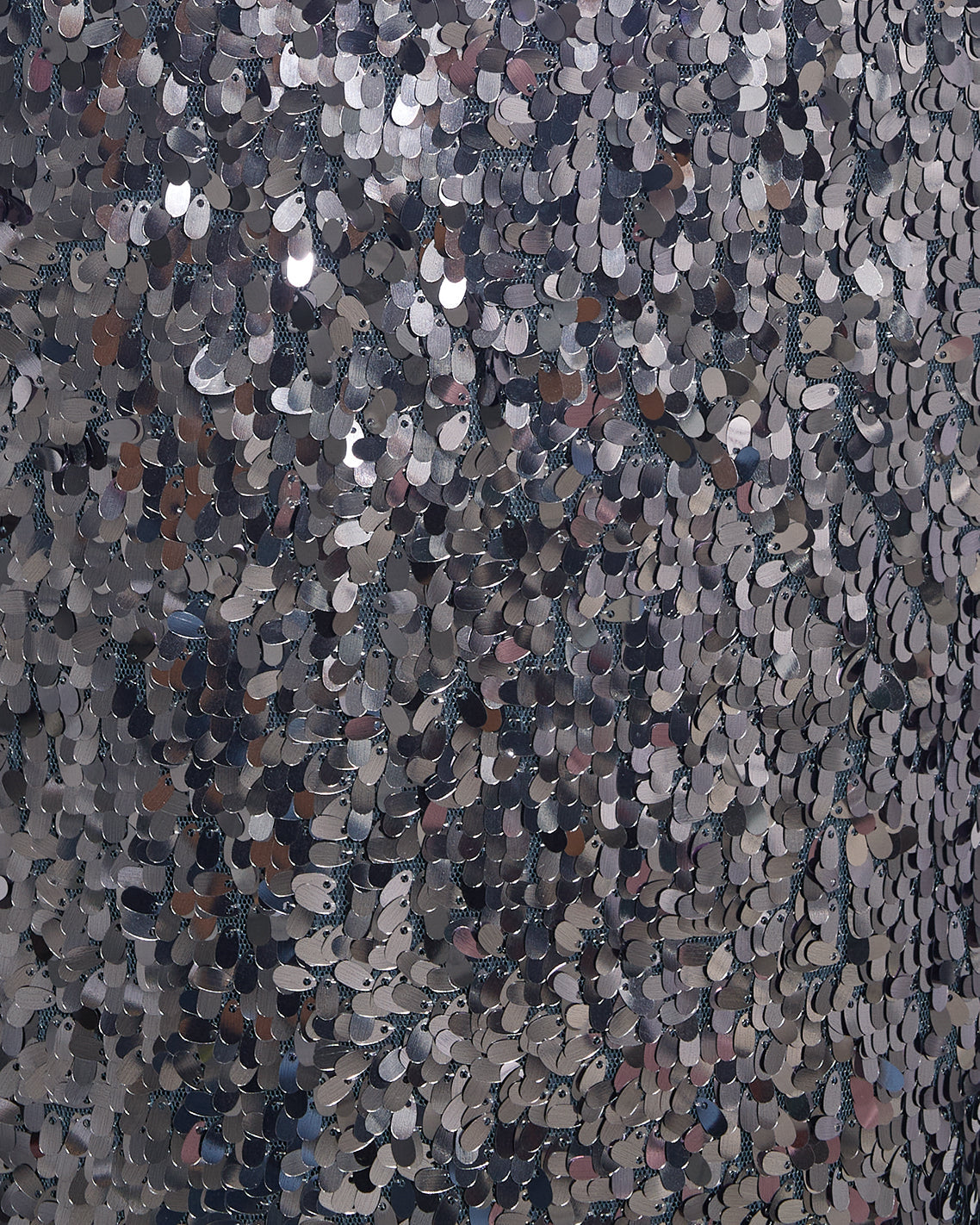 Draper James Silver Midi Skirt in Sequins – Sparkle Edition