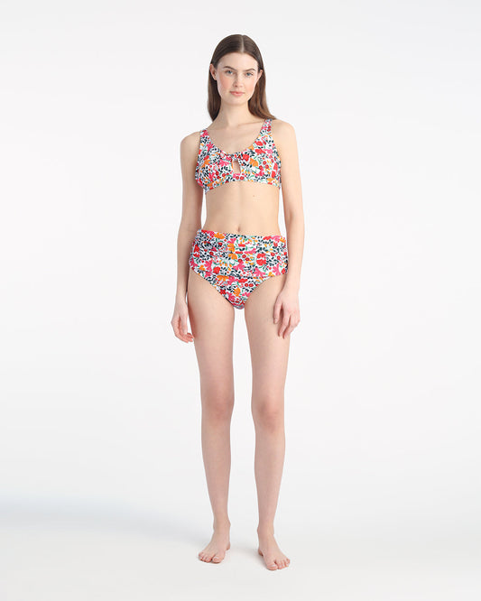 Draper James Coneflower Coneflower Bikini Top