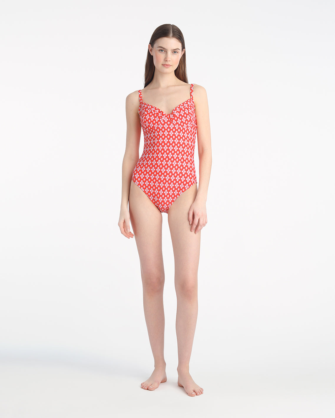 Draper James Red Geo Red Geo One Piece