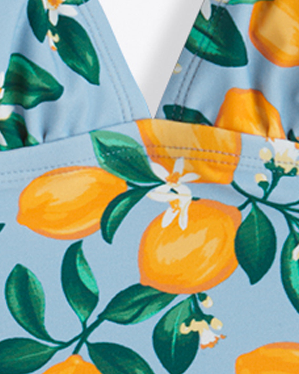 Draper James Lemon Blossom Lemon Blossom Triangle Tankini