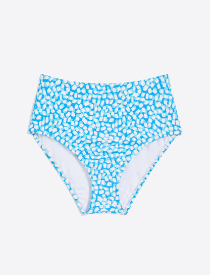 Draper James Blue Square Dot Tankini Bottom | Women's Swimwear by Draper James