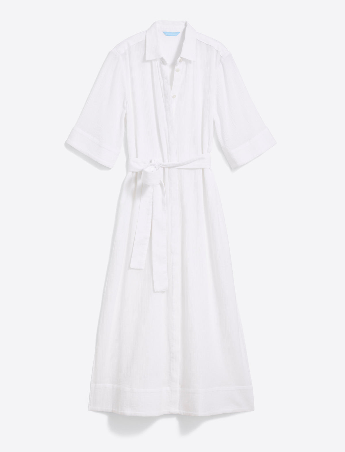 Draper James White Crinkle Cotton Crinkle Cotton Coverup
