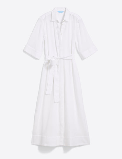 Draper James White Crinkle Cotton Crinkle Cotton Coverup