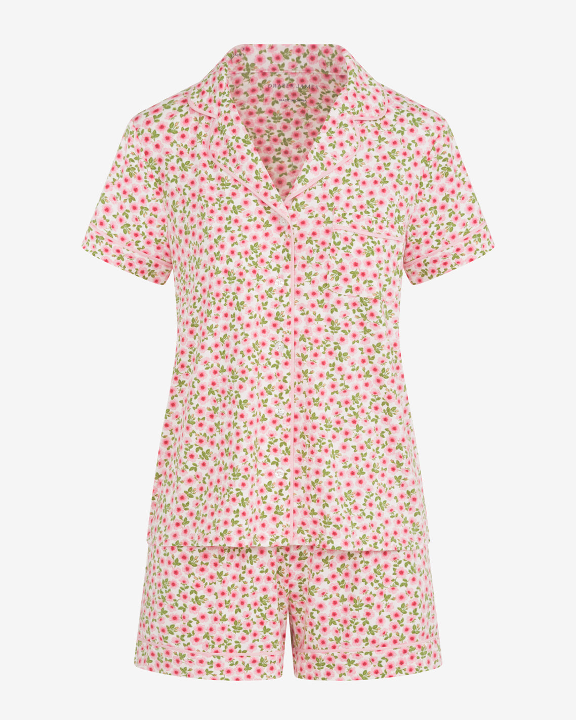 Draper James Pink Multi Sara Pajama in Wild Rose